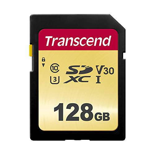 Transcend TS128GSDC500S-E 128GB UHS-I U3 SD 메모리 카드 MLC
