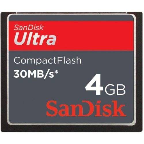 SanDisk 울트라 4GB CompactFlash 카드 (SDCFH-004G, 벌크, 대용량 packaging)