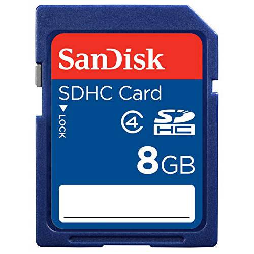 SanDisk 8GB SDHC 카드 Class 4 확실한 디지털 Flash 메모리 SDSDB-008G - 벌크, 대용량 포장, 패키징