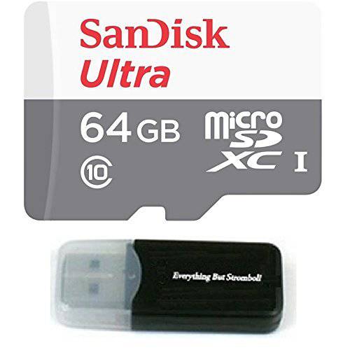 64GB 메모리 카드 works with 고프로 히어로 4 블랙/ Silver/ 세션 - SanDisk 울트라 64G 미니 SDXC 미니 SD Class 10 works with Hero4 Silver 판/ Hero4 블랙 판&  모두 But Stromboli 리더,리더기