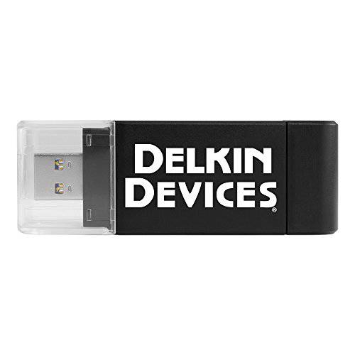 Delkin USB 3.0 듀얼 Slot SD& 미니 SD 여행용 리더,리더기 (DDREADER-46)