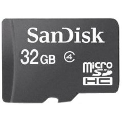 SanDisk 32GB microSDHC Class 4 메모리 카드 & microSDHC 카드 리더,리더기 벌크, 대용량
