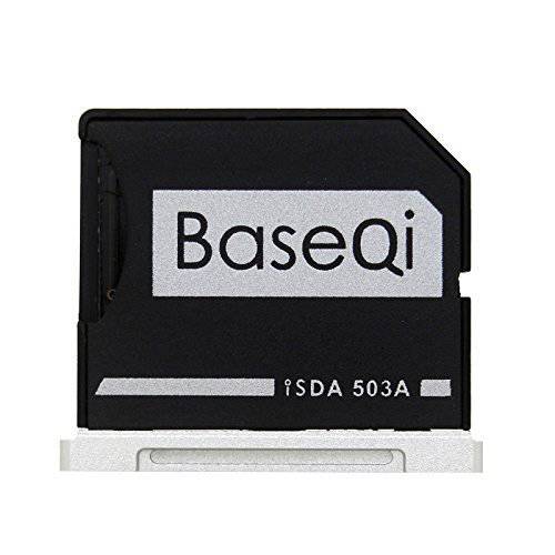 BASEQI 알루미늄 마이크로SD 변환기 for 맥북 프로 15 레티나 (Early 2013 ~Mid. 2012)