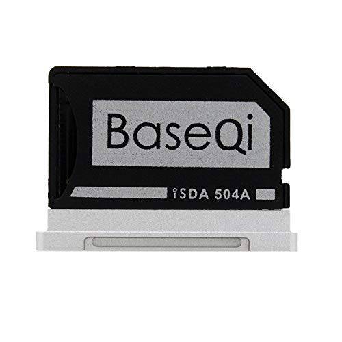 BASEQI FBA_iSDA504ASV 알루미늄 마이크로SD 변환기 works with 맥북 프로 15 레티나 (Late 2013 onwards)