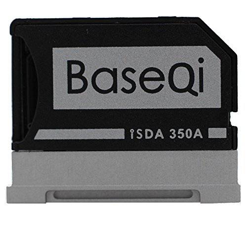 BASEQI 알루미늄 마이크로SD 변환기 for 마이크로소프트 서피스 북, 서피스 북 2, 서피스 북 3 13.5 (Model-350A)