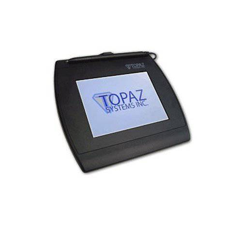 Topaz T-LBK57GC-BBSB-R SigGem 컬러 5.7 Signature 캡쳐 Pad, 이중 Serial/ 가상 Serial via USB
