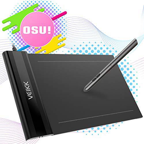 OSU 태블릿,태블릿PC VEIKK S640 Ultra-Thin 6x4 Inch 그래픽 드로잉 태블릿,태블릿PC with Battery-Free 펜 8192 조절 수압