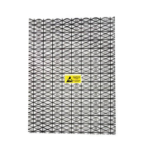 LJY 30 Pieces Antistatic 백 ESD Shielding with 탑 Open for 메인보드 그래픽 영상 카드 LCD 스크린 with Labels, 30 x 40 cm/ 11.8 x 15.7 inch