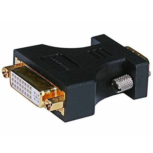 Monoprice 102397 HD15 (VGA) Male to DVI-A Female Adapter, Gold Plated (102397)