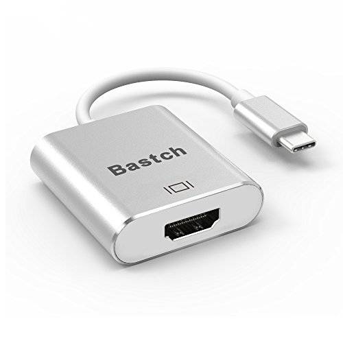 USB C to HDMI 변환기, Bastch USB 3.1 Type C (USB-C) to hdmi 변환기 with Aluminium 케이스 for 2017 맥북 Pro/ 삼성 갤럭시 S8ung 갤럭시 S8