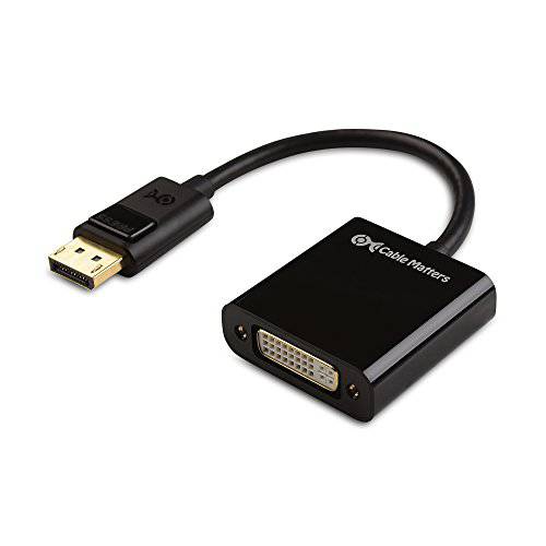 케이블 Matters DisplayPort,DP to DVI 변환기 (DP to DVI Adapter)