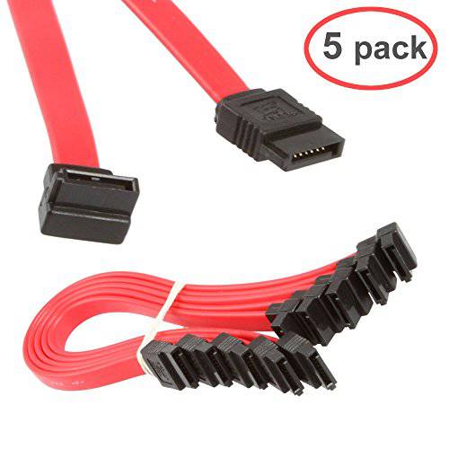 LINESO 9 Inch SATA III 6.0 Gbps 케이블 9 Inch 5 Pack