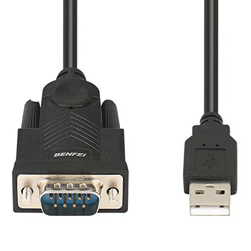 USB to Serial 어댑터 Benfei USB to RS-232 Male 9-pin DB9 Serial 케이블 Prolific Chipset 윈도우 10 8.1 8 7 Mac OS X 10.6 and Above 1.5M