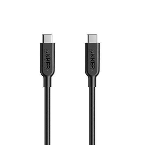 Anker Powerline II USB-C to USB-C 3.1 gen 2 케이블 3ft 파워 Delivery 애플 맥북 화웨이 Matebook 아이패드 프로 2020 Chromebook Pixel Switch and More Type-C Devices 노트북 with for