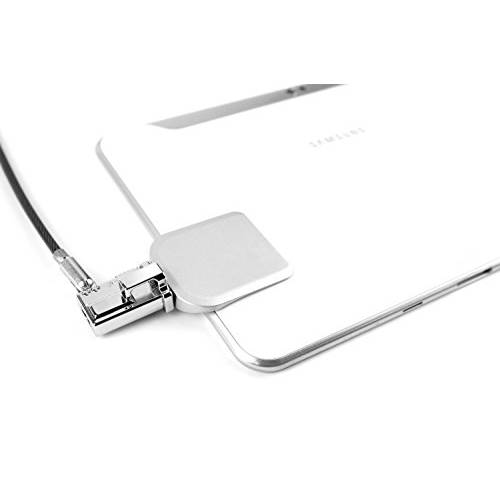 Maclocks CL20UTL 쐐기 아이패드 잠금 접착식,스티커 세큐리티 Plate with Peripheral 세큐리티 트랩 for Laptops, 태블릿 and 스마트폰 (Silver)