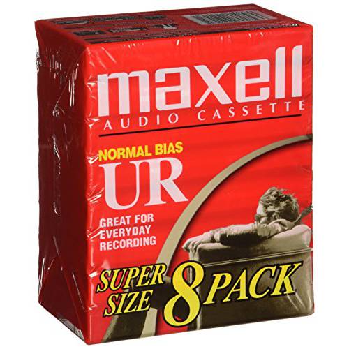 Maxell 109085 Brick Packs Optimally Designed for 음성 레코딩, Low Noise 서피스 with 60 Min 레코딩 타임 Per 테이프