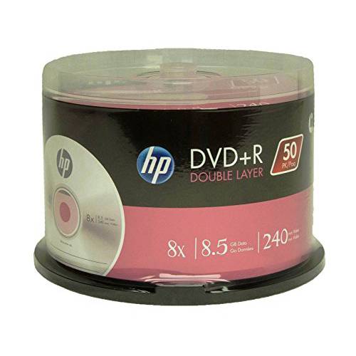 HP DVD+ R 이중 레이어 8X 8.5GB 240min 영상