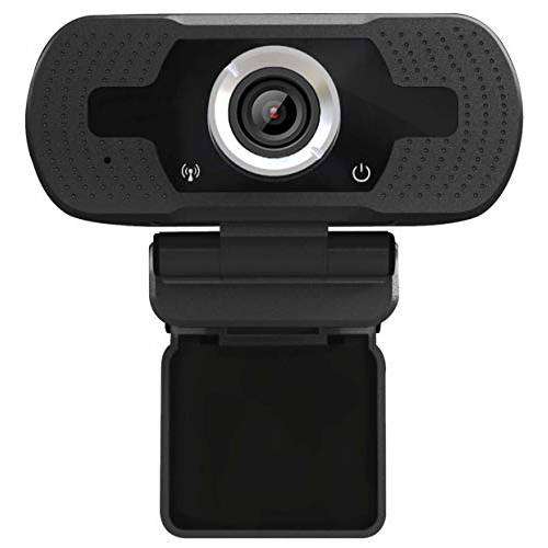 Xinidc Full 1080P HD 웹카메라 with Microphone, USB 웹카메라 for 노트북 and Desktop, 외장 웹cam, 스트리밍 PC 웹 카메라 with 프라이버시 커버 and Tripod, 와이드스크린 웹카메라 for Zoom Skype 유튜브