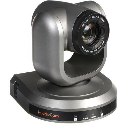 HuddleCamHD 10X-GY-G3 2.1 MP 1080p PTZ Camera, 10x 옵티컬, Optical Zoom, 30 fps, 그레이