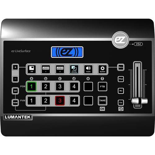 Lumantek ez-Pro VS4 4 Channel Full HD 4x1 Seamless 변환기 (Stand-Alone)