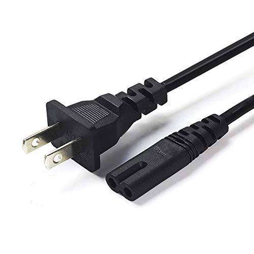 TPLTECH [UL Listed] 18 AWG 2 Prong 파워 케이블 케이블 호환가능한 with Epson XP-310 XP-410/ Stylus/ Workforce 프린터 and More