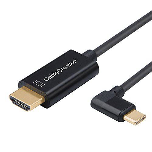 CableCreation USB C to HDMI 4K 우 Angel 변환기 케이블, 썬더볼트 3 호환가능한, 호환가능한 with 맥북 프로 2019, 2018, 아이패드 프로 2018, 구글 Chromebook Pixel, Yoga 900, 서피스 Go, 갤럭시 S10, 6FT