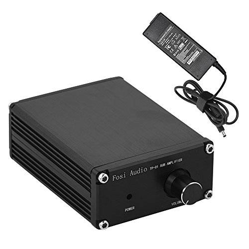 서브우퍼 앰프 블루투스리시버 100Watt 미니 Hi-Fi 디지털 Class D Integrated 스테레오 오디오 Amp for Sub 베이스+  힘 서플라이 TP-01