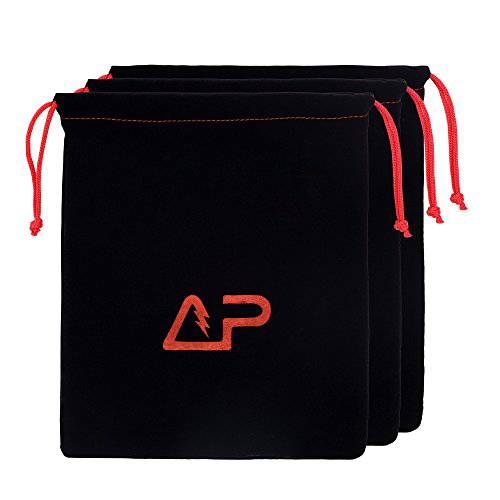 Pack of 3 범용 헤드폰 프로텍트 파우치 Bag 11 x 9.25 in (Large)