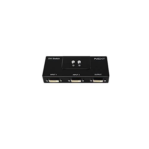 DVI 2 Port 수동 변환기 셀렉터 Switch 박스 모니터 Single 모드 1920X1080 2:1