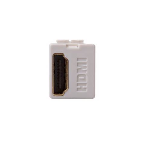 Leviton 40834-I 피드 Through, QuickPort HDMI Connector, 아이보리
