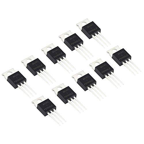 10Pcs Luckkyme RFP30N06LE 30A 60V N-Channel 파워 Mosfet TO-220 ESD Rated for 아두이노