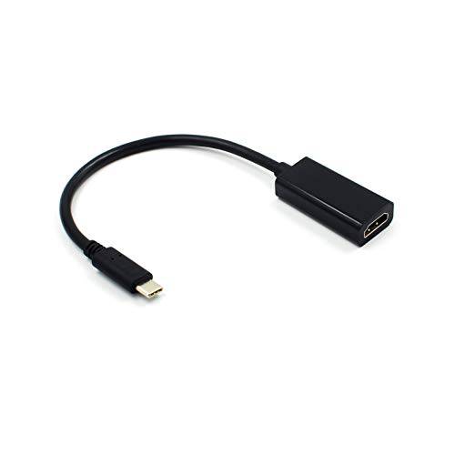 USB C to HDMI Adapter, Type C to HDMI 4K Resolution(3840 x 2160 @ 60 Hz) 1080P 720P, 드라이버 Free, 맥 OS&  윈도우 10/ 8.1/ 8/ 7&  기계적인조인간&  크롬 OS 지원