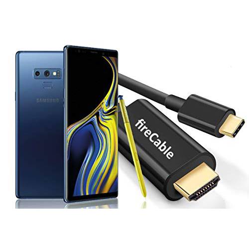 fire케이블 갤럭시 Note 9 XL USB C to HDMI Male 케이블 (Cord Connects Your Note9 to Monitor/ TV - Activates Full DeX 모드 데스트탑 Experience)
