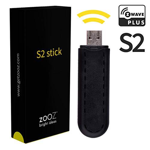 Zooz Z-Wave 플러스 S2 USB 스틱 ZST10, Great for DIY 스마트 홈 (Use with 홈 Assistant, Open Z-Wave, or HomeSeer Software)