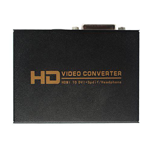 Hdmi to Dvi+ Spdif/ 헤드폰 HDMI to DVI+  동축, Coaxial, 동축 오디오비디오, AV 컨버터 박스 변환기 with US 파워 변환기 for PS3, 블루 Ray DVD