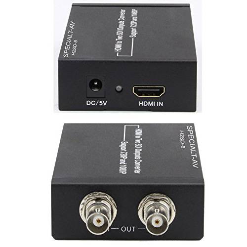 HDMI to 이중 SDI 3G SDI 컨버터 변환기 연장 755ft 230m by SPECIALTY-AV
