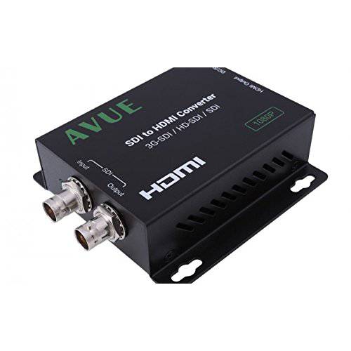 AVUE SDH-R01 SDI TO HDMI 컨버터, 변환기 Supportss 3G-SDI/ HD-SDI/ SDI 원 루핑 SDI 출력