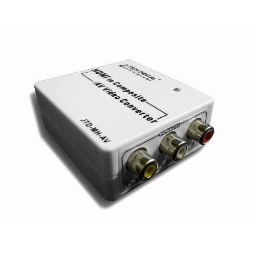 J-Tech 디지털 JTD-MH-AV 미니 HDMI to 컴포지트, Composite AV CVBS R/ L HD 영상 컨버터