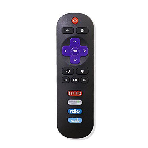 Smartby RC280 교체용 원격 for TCL Roku TV with Vudu 넷플릭스 라디오 Buttons 40FS4610R 32S3700 32S3800 50FS3750 28S3750 32S3750 40FS3750 48FS3750 32S3800 55UP120 32S4610R 40FS4610R 50FS3750