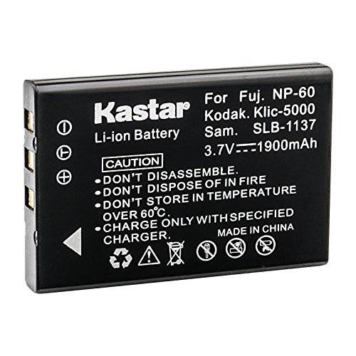 Kastar 고 용량 교체용 배터리 NP-60 for URC 범용 리모컨, 원격 Models: MX-890 11N09T MX-810 MX-880 MX-950 MX-980 원격