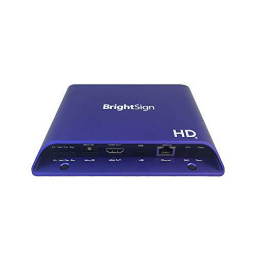BrightSign HD1023 | 완전한 HD Expanded I/ O HTML5 플레이어