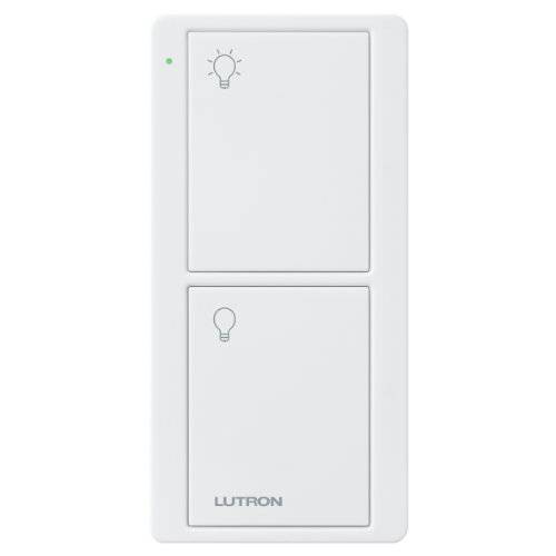 Lutron 온/ Off 변환 Pico Remote for Caseta 스마트 홈 Switch | PJ2-2B-GWH-L01 | 화이트