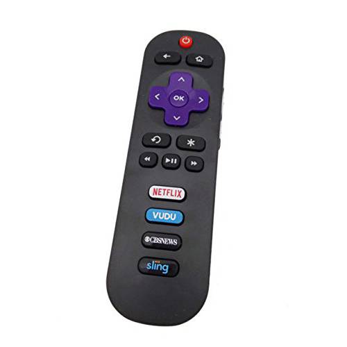 Smartby Replaced TCL RC280 원격 for Roku TV w/ CBS/ Sling/ Netflix/ Hulu