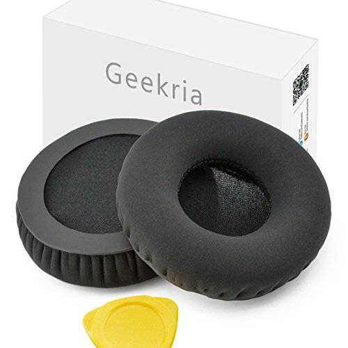 Geekria 이어패드 교체용 for Sennheiser Urbanite 헤드폰,헤드셋 교체용 귀 Pad/ 귀 Cushion/ 귀 Cups/ 귀 Cover/ 이어패드 리페어 부속 (On Ear, Black)