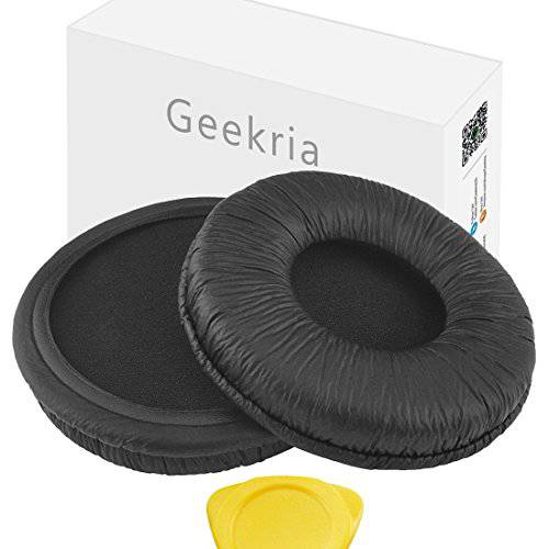 Geekria 이어패드 for 소니 MDR-V500 헤드폰,헤드셋 교체용 귀 Pad/ 귀 Cushion/ 귀 Cups/ 귀 Cover/ 이어패드 리페어 부속