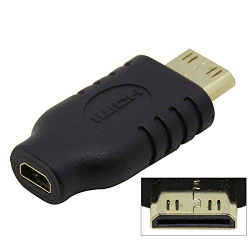 CY Type D 미니 HDMI 소켓 Female to Type-C 미니 HDMI 1.4 Male Convertor Adapter: Electronics