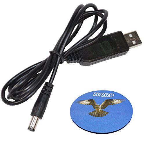 HQRP USB to DC 12V Step-Up 케이블 호환가능한 with Spectra S1, S2, S9-Plus 가슴 펌프,호환펌프 케이블 납,불순물 유선+  HQRP Coaster