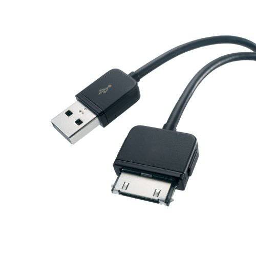 CyberTech USB 동기화 Data 전송 충전 케이블 와이어 케이블 for 마이크로소프트 Zune Media Player- 블랙