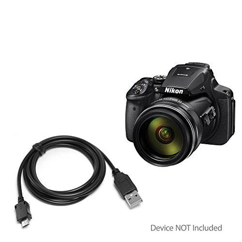 Nikon Coolpix P900 케이블, BoxWave [Direct동기화 케이블] 듀러블 충전 and 동기화 케이블 for Nikon Coolpix P900