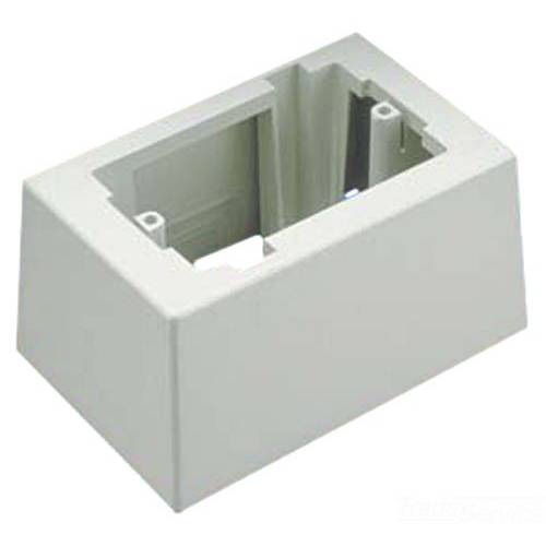 Panduit JB1DIW-A 1-Gang 딥 Outlet Box, 인터네셔널 White